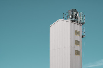 Part of grain elevator