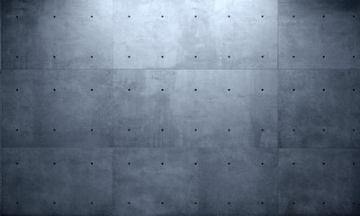 Gray wall concrete monolithic background Industrial construction