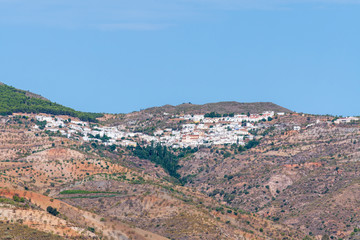 small town on the side of a mountain