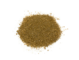 Pile of Fish Spices Mix or Blended Seafood Spice Powders