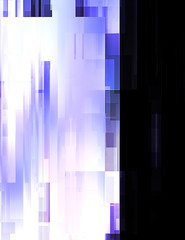 Layers of colorful and vibrant geometrical shapes. Digital illustration of a tech layout. Futuristic design template.