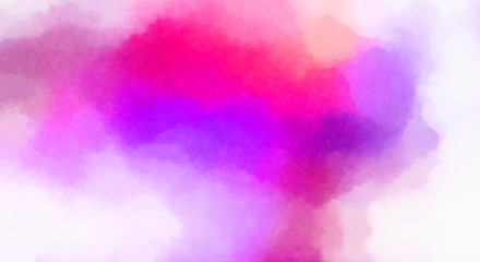 Watercolor painted background. Abstract Illustration wallpaper. Brush stroked painting. 2D Illustration.