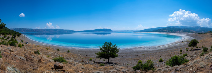 Salda Lake in Burdur Province of Turkey