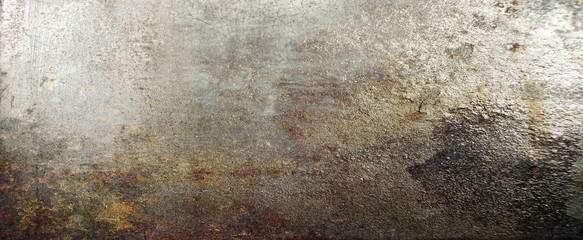 Texture of an old gray concrete wall as a background