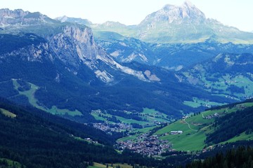 Panorama delle Dolomiti dal Rifugio Lagazuoi