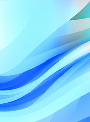 Abstract background with colorful gradient. Vibrant graphic wallpaper with stripes design. Fluid 2D illustration of modern movement.