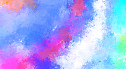 Brushed Painted Abstract Background. Brush stroked painting. Strokes of paint. 2D Illustration.