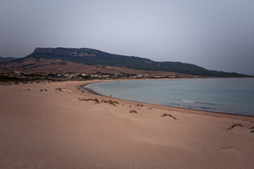 Bolonia dune at Cadiz province of Andalusia, Spain.