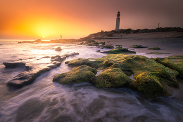 View from Trafalgar lighthouse at Cadiz province in Spain.   © Jorge Argazkiak