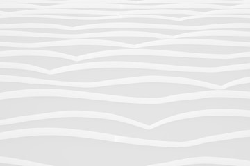 Fototapeta premium Geometrical shapes background. Black and white minimalist tech wall. Abstract 3D backdrop.