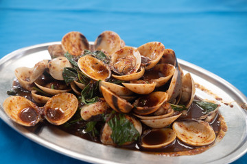 Clams Shell in Chili Paste