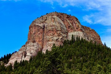 Fototapeta na wymiar Elk Rock Lookout, Colorado
