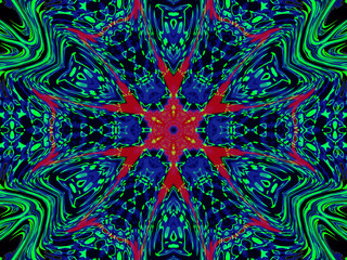 Graffiti Street Art. Turquoise Acrylic. Urban Art Graffiti