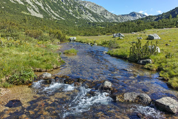 landscape near The Fish Lakes, Rila mountain, Bulgaria