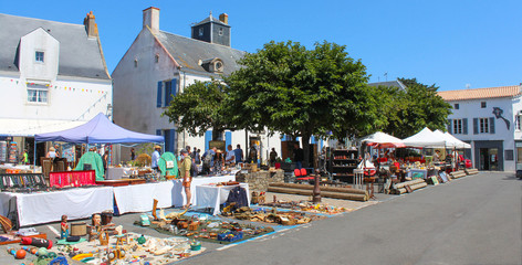 Noirmoutier, jour de braderie