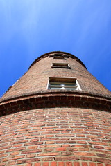 Peilturm auf dem Kap Arkona von unten nach oben fotografiert