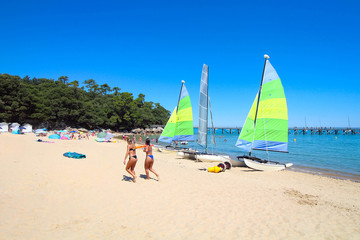 Plage de Noirmoutier, France