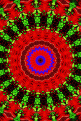 Colorful Psychedelic Acrylic Effect creative Dirty Acrylic Paint.