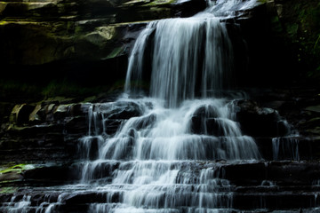 Obraz premium Waterfall long-exposure