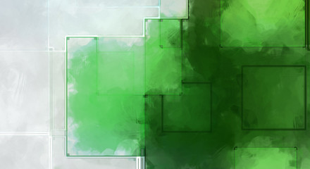 Modern art. Colorful contemporary artwork. Color strokes of paint. Brushstrokes on abstract background. Brush painting.