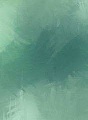 2D illustration of colorful brush strokes. Decorative texture painting. Vibrant paint pattern backdrop.