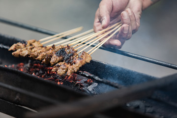 Bali, Indonesia august-17 th 2020. independence day. social events on the beach in kuta. kite festival. surfing competition among juniors. Bali, Indonesia
