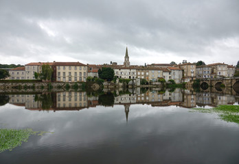 Fototapeta premium France - banks of teh river