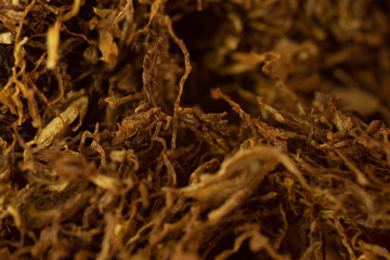 Tobacco brown texture background macro