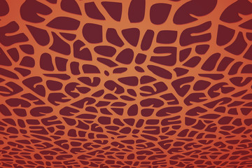 Minimalist organic abstract background. Natural cyberpunk structure. Three-dimensional render visualization of microscopic shapes.
