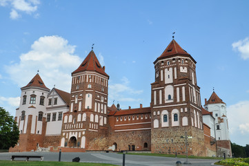 Mir castle and Park complex is an architectural complex, defensive fortification and residence. It is an architectural monument included in the UNESCO world heritage list. Belarus.