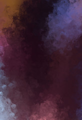 Brushed Painted Abstract Background. Brush stroked painting. Strokes of paint. 2D Illustration.