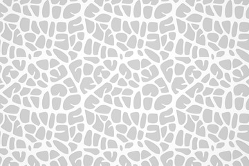 Minimalist organic abstract background. Natural black and white cyberpunk structure. Three-dimensional render visualization of microscopic shapes.