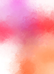 Brushed Painted Abstract Background. Brush stroked painting. Strokes of paint. 2D Illustration.