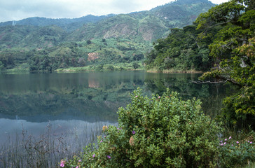 Fototapeta premium Lac Kivu, République démocratique du Congo, Rwanda