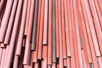 old steel pipe