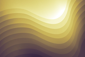 Digital gradient wavy abstract background. Colorful 3D motion waves.