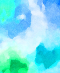 Obraz premium Watercolor painted background. Abstract Illustration wallpaper. Brush stroked painting. 2D Illustration.