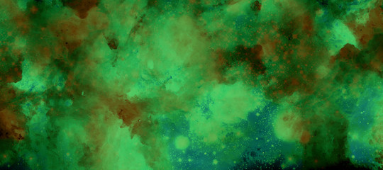 Fototapeta na wymiar abstract watercolor space cosmos galaxy stars star nebula cloud clouds sky background bg texture wallpaper art paint
