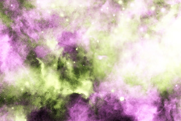 abstract watercolor space cosmos galaxy stars star nebula cloud clouds sky background bg texture wallpaper art paint