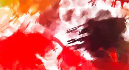 Handmade surreal abstract pattern watercolor. Modern artistic painting. 2d illustration. Texture backdrop painting mix. Creative wall art. Contemporary art