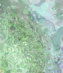 Watercolor abstract painting with pastel colors. Soft color painted illustration of calming composition for poster, wall art, banner, card, book cover or packaging. Modern brush strokes painting.