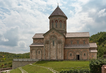 Fototapeta na wymiar Bodbe Monastery near Signagi, Georgia