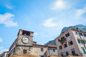 Old city clock