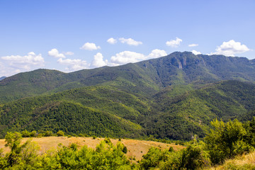 Fototapeta na wymiar mountain landscape in the summer