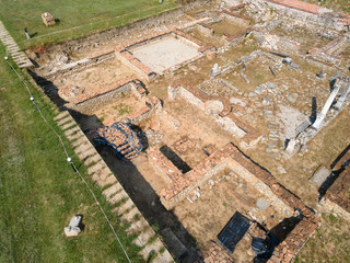 Ruins of ancient Roman city Nicopolis ad Nestum, Bulgaria