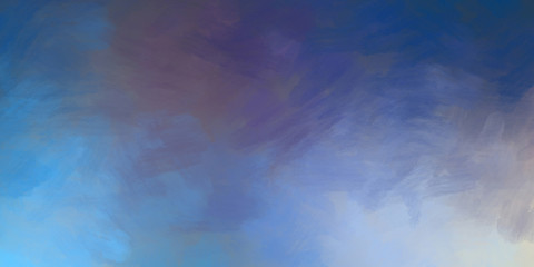 Creative abstract painting. Background with artistic brush strokes. Colorful and vibrant illustration. Painted art.