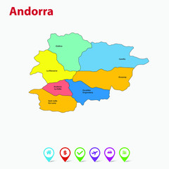 Map of Andorra