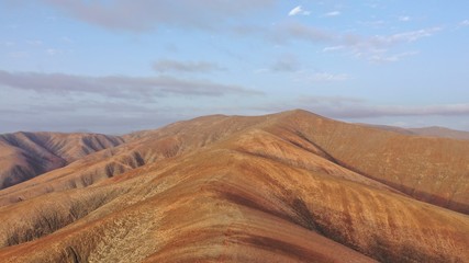 horizon with its mountains colors and shapes