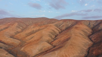 horizon with its mountains colors and shapes