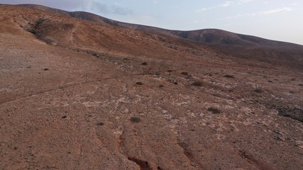 horizon with its mountains colors and shapes